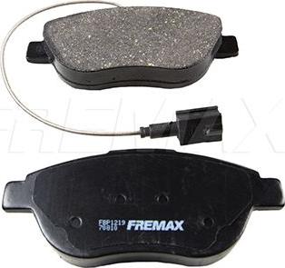 FREMAX FBP-1219 - Гальмівні колодки, дискові гальма autozip.com.ua