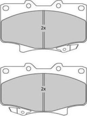 FTE BL1503A2 - Гальмівні колодки, дискові гальма autozip.com.ua