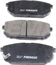 FREMAX FBP-1701 - Гальмівні колодки, дискові гальма autozip.com.ua