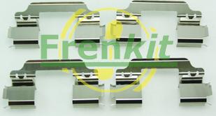 Frenkit 901649 - Комплектуючі, колодки дискового гальма autozip.com.ua
