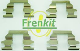Frenkit 901625 - Комплектуючі, колодки дискового гальма autozip.com.ua