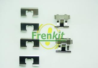 Frenkit 901091 - Комплектуючі, колодки дискового гальма autozip.com.ua