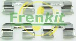 Frenkit 901818 - Комплектуючі, колодки дискового гальма autozip.com.ua