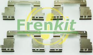 Frenkit 901838 - Комплектуючі, колодки дискового гальма autozip.com.ua