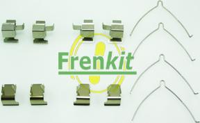Frenkit 901261 - Комплектуючі, колодки дискового гальма autozip.com.ua