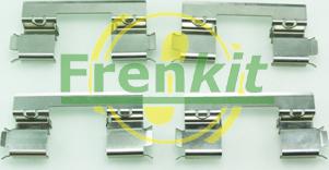 Frenkit 901798 - Комплектуючі, колодки дискового гальма autozip.com.ua
