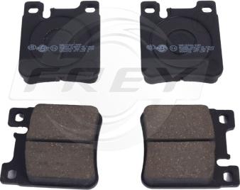 FREY 745500501 - Гальмівні колодки, дискові гальма autozip.com.ua