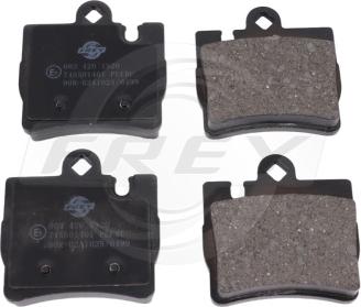 FREY 745501401 - Гальмівні колодки, дискові гальма autozip.com.ua