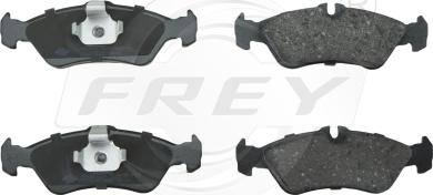 FREY 745502901 - Гальмівні колодки, дискові гальма autozip.com.ua
