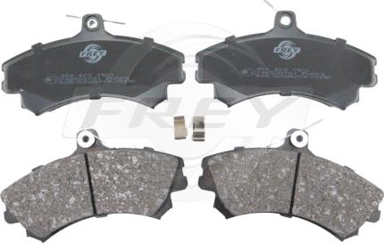 FREY 745520701 - Гальмівні колодки, дискові гальма autozip.com.ua