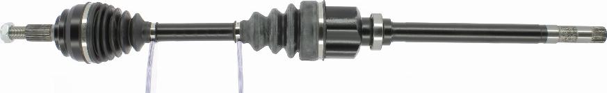 Friesen FDS4016 - Приводний вал autozip.com.ua