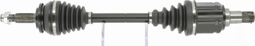 Friesen FDS3717 - Приводний вал autozip.com.ua