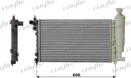 Frigair 0108.2068 - Радіатор, охолодження двигуна autozip.com.ua