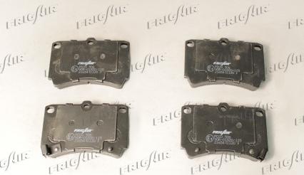 Frigair PD33.506 - Гальмівні колодки, дискові гальма autozip.com.ua