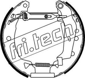 Fri.Tech. 16064 - Комплект гальм, барабанний механізм autozip.com.ua