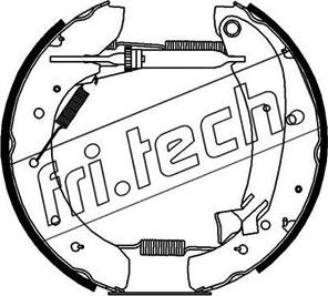 Fri.Tech. 16368 - Комплект гальм, барабанний механізм autozip.com.ua