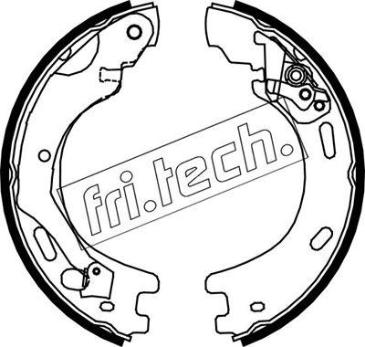 Fri.Tech. 1092.314 - Комплект гальм, ручник, парковка autozip.com.ua