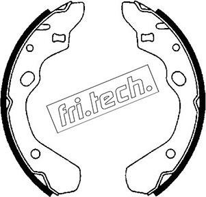 Fri.Tech. 1049.141 - Комплект гальм, барабанний механізм autozip.com.ua