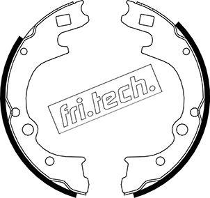 Fri.Tech. 1049.155 - Комплект гальм, барабанний механізм autozip.com.ua