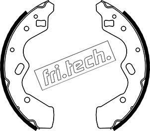 Fri.Tech. 1049.153 - Комплект гальм, барабанний механізм autozip.com.ua