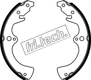 Fri.Tech. 1049.120 - Комплект гальм, барабанний механізм autozip.com.ua