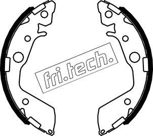 Fri.Tech. 1044.027 - Комплект гальм, барабанний механізм autozip.com.ua