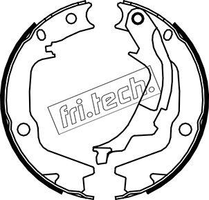 Fri.Tech. 1046.222 - Комплект гальм, ручник, парковка autozip.com.ua