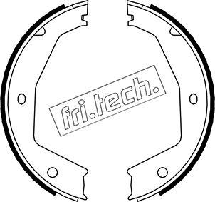 Fri.Tech. 1048.002 - Комплект гальм, ручник, парковка autozip.com.ua