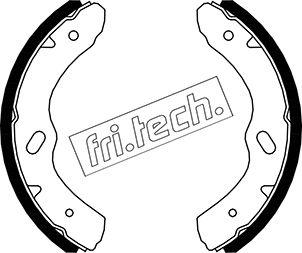 Fri.Tech. 1047.380 - Комплект гальм, барабанний механізм autozip.com.ua