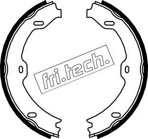 Fri.Tech. 1052.130 - Комплект гальм, ручник, парковка autozip.com.ua