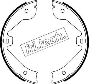 Fri.Tech. 1052.131 - Комплект гальм, ручник, парковка autozip.com.ua