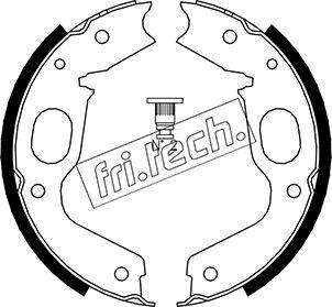 Fri.Tech. 1064.176 - Комплект гальм, ручник, парковка autozip.com.ua