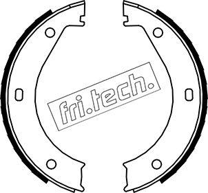 Fri.Tech. 1019.023 - Комплект гальм, ручник, парковка autozip.com.ua