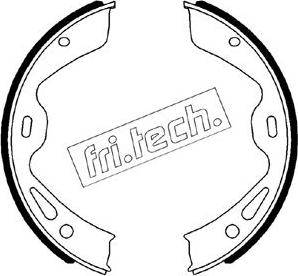 Fri.Tech. 1083.004 - Комплект гальм, ручник, парковка autozip.com.ua