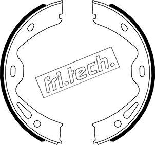 Fri.Tech. 1083.005 - Комплект гальм, ручник, парковка autozip.com.ua