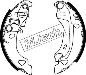 Fri.Tech. 1034.094 - Комплект гальм, барабанний механізм autozip.com.ua