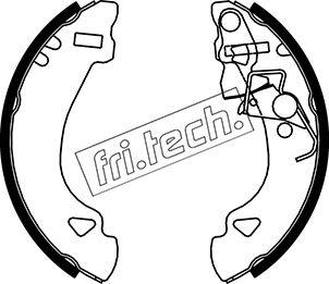 Fri.Tech. 1034.093 - Комплект гальм, барабанний механізм autozip.com.ua