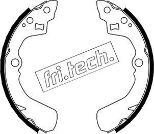 Fri.Tech. 1026.345 - Комплект гальм, барабанний механізм autozip.com.ua