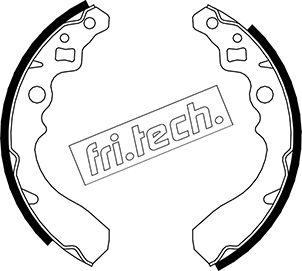 Fri.Tech. 1026.340 - Комплект гальм, барабанний механізм autozip.com.ua
