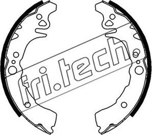 Fri.Tech. 1026.347 - Комплект гальм, барабанний механізм autozip.com.ua
