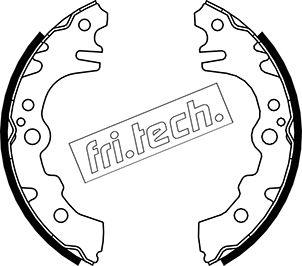 Fri.Tech. 1026.351 - Комплект гальм, барабанний механізм autozip.com.ua