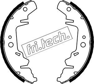 Fri.Tech. 1023.001 - Комплект гальм, барабанний механізм autozip.com.ua