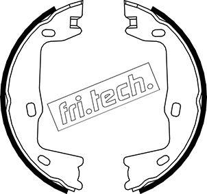 Fri.Tech. 1073.159 - Комплект гальм, ручник, парковка autozip.com.ua