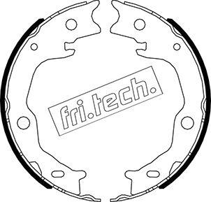 Fri.Tech. 1115.341 - Комплект гальм, ручник, парковка autozip.com.ua