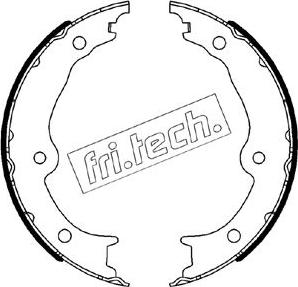 Fri.Tech. 1115.342 - Комплект гальм, ручник, парковка autozip.com.ua
