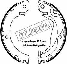 Fri.Tech. 1115.325 - Комплект гальм, ручник, парковка autozip.com.ua