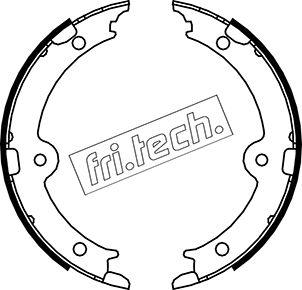 Fri.Tech. 1115.321 - Комплект гальм, ручник, парковка autozip.com.ua