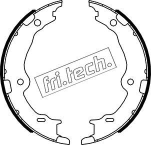 Fri.Tech. 1115.327 - Комплект гальм, ручник, парковка autozip.com.ua