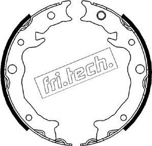 Fri.Tech. 1110.343 - Комплект гальм, ручник, парковка autozip.com.ua
