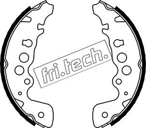 Fri.Tech. 1111.243 - Комплект гальм, барабанний механізм autozip.com.ua